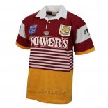 Camiseta Brisbane Broncos Rugby 1992 Retro