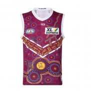 Camiseta Brisbane Lions AFL 2022 Indigena RU151-1232