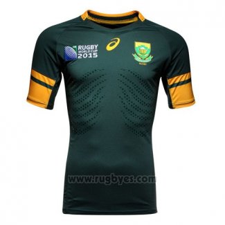 Camiseta Sudafrica Rugby 2015 Local