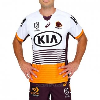 Camiseta Brisbane Broncos Rugby 2021 Segunda