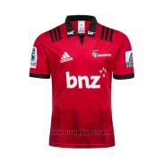 Camiseta Crusaders Rugby 2018 Local Rojo