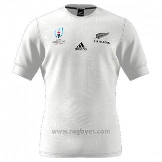 Camiseta Nueva Zelandia All Black Rugby RWC 2019 Segunda