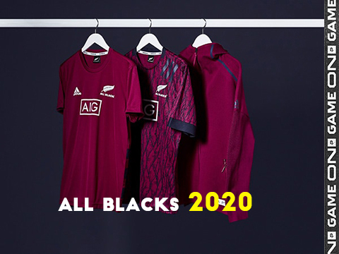 Camisetas de Rugby All Blacks 2020