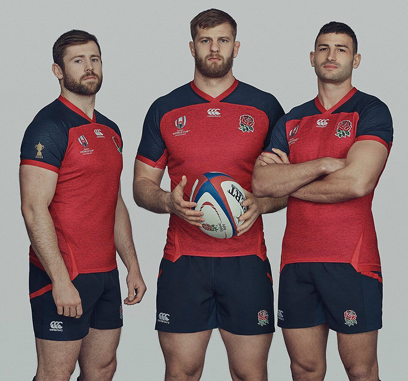 Camiseta rugby Inglaterra 2019 Segunda
